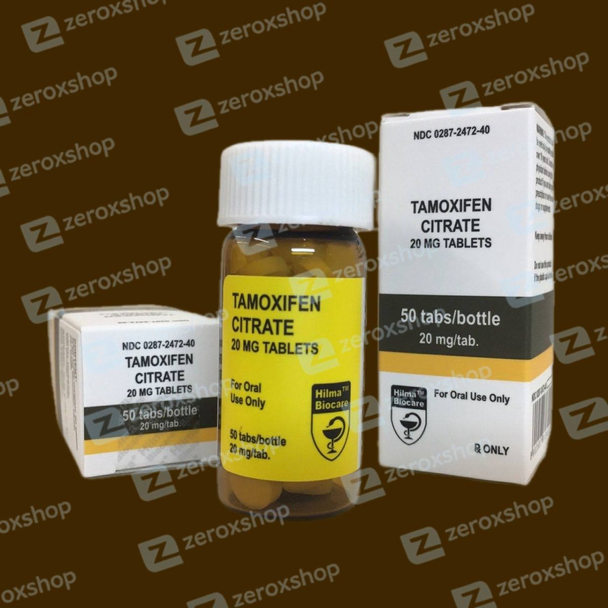 Tamoxifen Citrate 50tabs 20 mg/tab