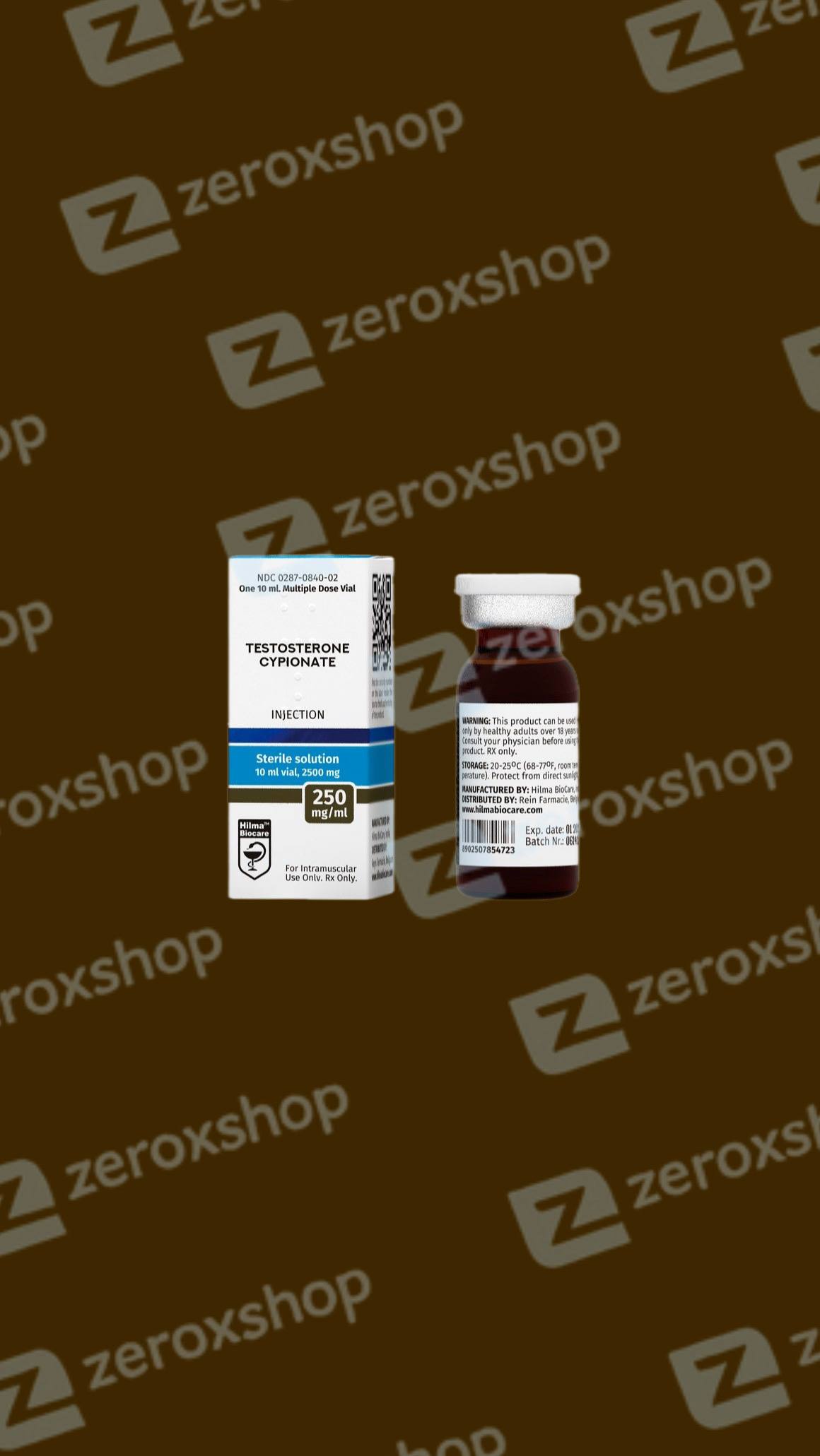 Testosterone Cypionate 10 ml 250 mg/ml