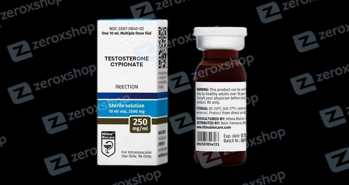 Testosterone Cypionate 10ml 250mg/ml HILMA