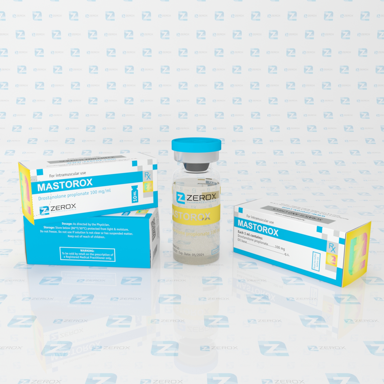 MASTEROX 10ml 100mg/ml Zerox